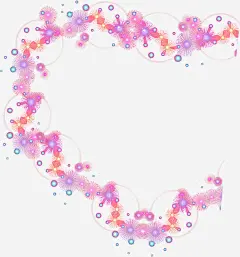 粉色炫丽手绘爱心星光高清素材 星光 爱心 粉色 免抠png 设计图片 免费下载