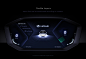 2019 Lexus ES 300h Cluster Concept GUI : automotive dashboard GUI