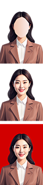 头像-女-正装-通义万相-Ai创作-武汉