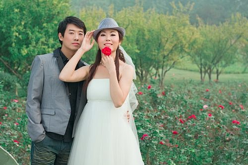 小清新风格的婚纱照 - 小清新风格的婚纱...