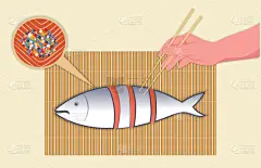 塑胶,食品,鱼类,野生动物,环境,环境保护,垃圾,瓶子,绘画插图