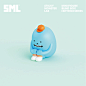 Sticky Monster Lab Mini-Figure Sitting Series Online Release : It was only last month that STICKY MONSTER LAB showcased a blind box series at BTS HERE. Like we said last month, one brand that put South Korea on the map in this designer toy scene "STI