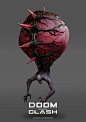 DOOM CLASH monsters and arms concept