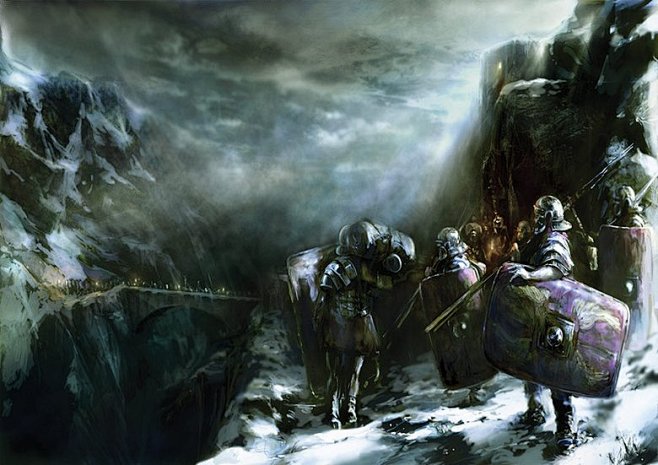 Mariusz Kozik战争场景CG概...