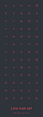 65 free icons : 65 vector icons in 3 formats: Psd, Ai, Eps.
