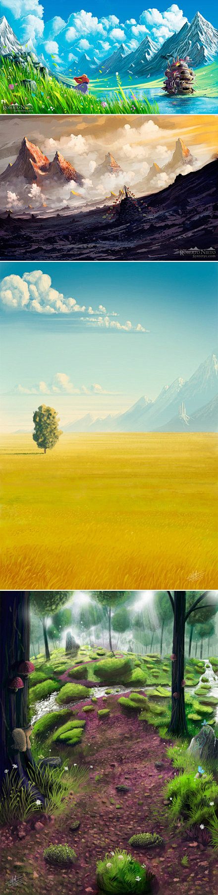 【绘画】Roberto Nieto，西班...