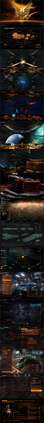 #欧美# #科技# #VR# Elite: Dangerous UI