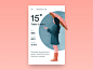 Weather App Concept umbrella girl android app ux rain raining illustration weather app weather