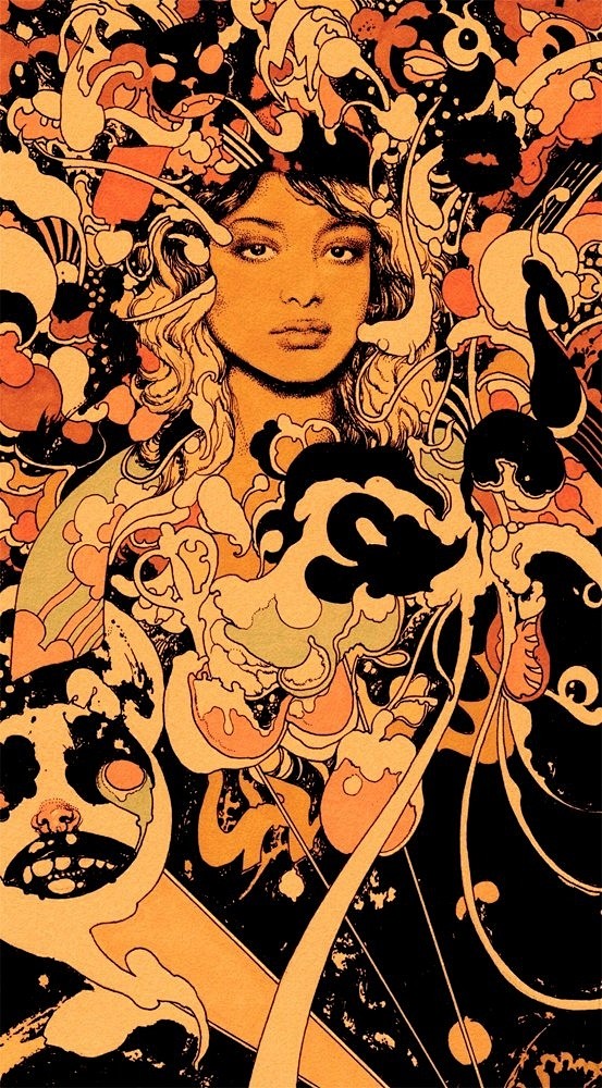 俄罗斯插画师vaniazouravliov一组暗黑美学插画设计67676767