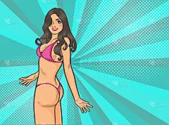 比基尼女郎的性感