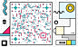 几何图形简约动态---vxone创意艺术动态码，10元一张，20元一套（公众号、微信名片、海报）详情扫码了解！更有静态艺

术码、立体艺术码出售......