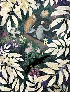 插画家Olha Muzychenko知道如何还原生活场景，让人在作品中找到自己的身影。在儿童读物Domovychok的图片中，她绘制了一系列围绕人物角色的插画，其中包括一只猫，长发美女和一个看起来像巨魔的人物。在室内环境中运用成熟的表现方法加上大胆的使用色彩，例如书架上的书架和墙壁上摆满了各种胶水，工具 ​​​​...展开全文c