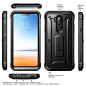 美国Supcase LG G7手机壳 LGG7 ThinQ三防保护套自带保护膜防摔-淘宝网