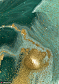自然机理材质纹理岩石色彩流动炫彩绿色大理石背景04材质素材素材下载-优图网-UPPSD