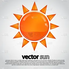 太阳矢量图