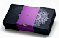 Double Draw Purple & Black Digital UV Luxury Rigid Box - Bell Printers