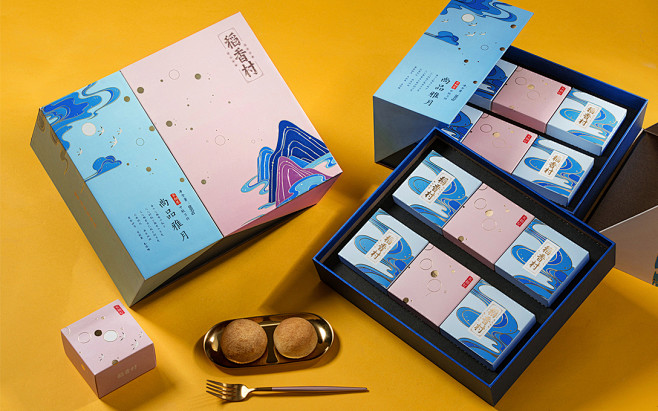 稻香村2019年中秋月饼包装设计（西南地...