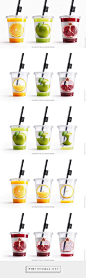 Squeeze & Fresh Juice Concept designed by Backbone Branding (Armenia) - http://www.packagingoftheworld.com/2016/03/squeeze-fresh.html: 