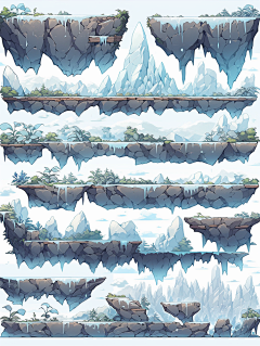 活嗻采集到场景——横版