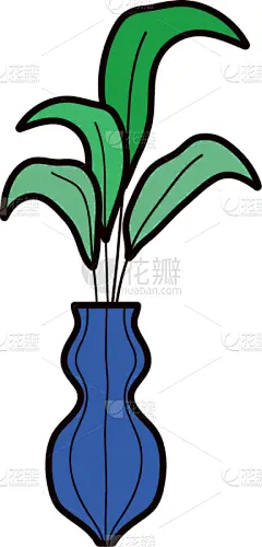装饰品,凤梨科,图标,玻璃,分离着色,自然,华丽的,古老的,花瓶,装饰
