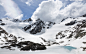 General 3840x2400 landscape nature mountains snow clouds snowy mountain daylight