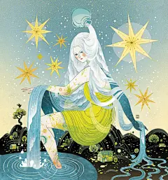 时尚插画丨Victo Ngai 倪传婧笔下的新中国风！_幻想 : “用东方的色彩展现了西方的哲学” 许多极具中国风格的图案元素， 倪传婧巧妙的将现实与梦境相糅合， 却又建立在现实中的幻想视觉化。 资料源于Victo Ngai 倪传婧 - instagr…