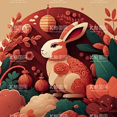 兔子插画  - 源文件下载【酷图网】2023,兔年,兔年插画,国潮,兔子插画,兔年大吉,兔年卡通形象,2023兔年,手绘,国潮插画,生肖兔,卡通兔子,中秋玉兔,中秋插画,中国风,古风,古典,中式,白兔,兔子素材,2023兔年素材,2023兔年海报,兔年背景,2023兔年背景,剪纸风,中秋素材,中秋节素材,插画,精美,秋天,灯笼,橙黄一,
