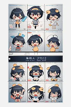 数字艺术多格漫画卡通漫画漫画手绘漫画-众图网