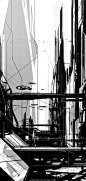 BLACK - A Sci-fi experiment by George Munteanu, via Behance
