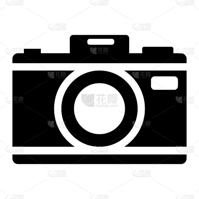 Camera flat icon, photo camera vector isolated. ph图片_其他图片图片素材-花瓣网