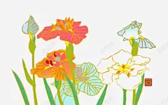 多彩色花 免抠png 设计图片 免费下载 页面网页 平面电商 创意素材