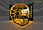 Stand out from the crowd #BlackandYellow Triadcreativegroup.com: 