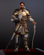ArtStation - (2014) Knight - Updating Old Characters to PBR Part 3, Daniel S. Rodrigues