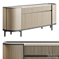 Frato CREMONA Sideboard - Sideboard & Chest of drawer - 3D model : Available for download, Platform: 3dsMax 2015 + obj, Render: Vray+Corona, Formfactor:: Oval, Style: Modern, Materials: Wood, Colors: Gray, Beige. frato, cremona, sideboard