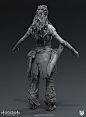 Horizon Zero Dawn - Aloy Outcast Costume, Arno Schmitz : This is the Outcast outfit for Aloy the main character for Horizon Zero Dawn.
This is her starting outfit and is lighter version of the Brave outfit done by Sven Juhlin. https://www.artstation.com/a