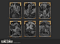 Legends of Runeterra - Characters Card backs, DA DUIZHANG : Concept art from LEGENDS OF RUNETERRA by RIOT GAMES
Check out the game here: https://playruneterra.com
All the character card backs I had the chance to design for Legends of Runeterra! 
Art Direc