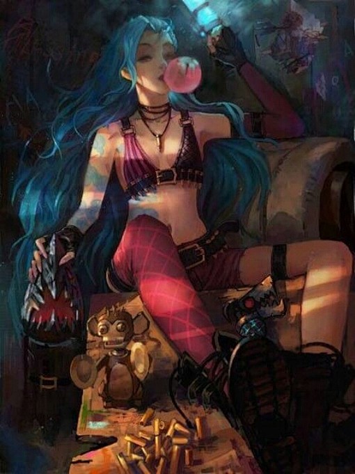 Jinx、金克丝、LOL、暴走罗莉、英雄...