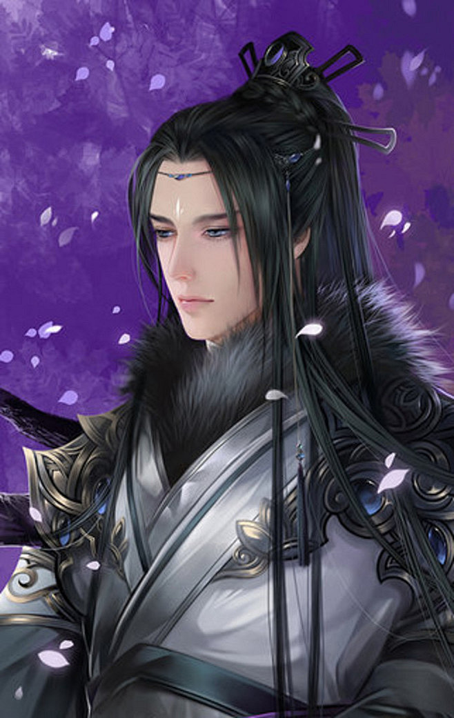 古风男子 古装 美术 原画 男子 古风人...