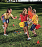 Bucket Blast Game Set... i bet you could make a similar game with old ceral boxes or somethin :):