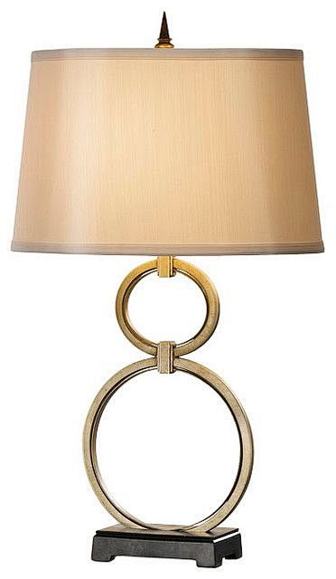 Gilded Silver Lamp c...