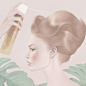 L'oreal Paris(US) : To create illustrations to highlight L'oreal Paris products.
