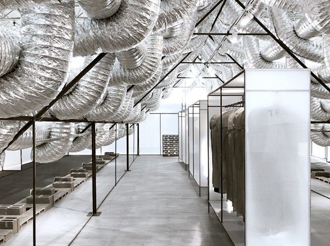 即时风景 – TF.33 服装展亭装置，...