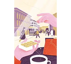 【淘靈感】淡雅清新又富含寓意的小說插畫 » ㄇㄞˋ點子 : ©ahra kwon 誠摯邀請你成為好朋友--&gt; 　　 　 　 　