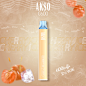 HCigar AKSO C600 Disposable vape 400mAh 600 Puffs（TPD）-DISPOSABLE POD-HCIGAR