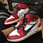 OFF-WHITE,AJ1,Air Jordan 1 AirJordan1 目前价超 2W！OFF-WHITE x AJ1 人气不输闪电联名！