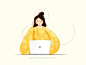 Recent illustration 04 girl illustration