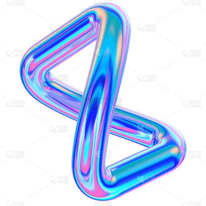 C4D-3D立体酸性风设计元素8