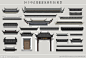 中式建筑构件