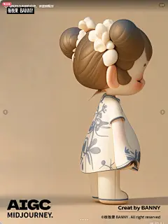 《青花》系列2 盲盒IP｜像瓷器一样可爱小裙呀 - 小红书