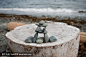 摇滚艺术，北极因纽特人雕象
Rock Art, Arctic Inuit statue
